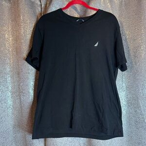 Black Nautica V-Neck Men's Shirt